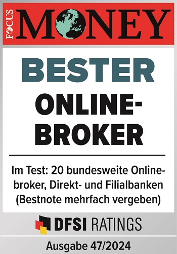 Auszeichnung Bester Online-Broker